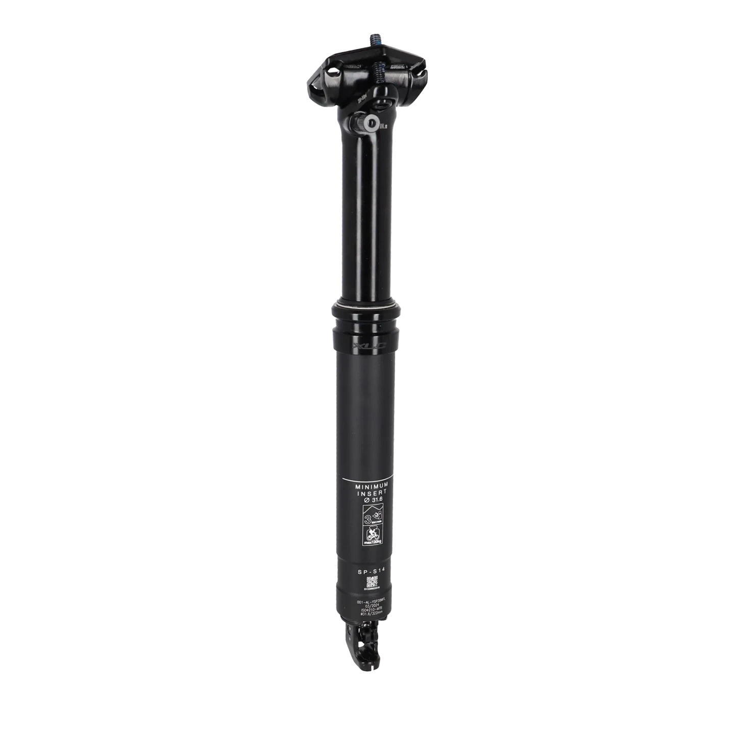 Tige de selle XLC télescopique à suspension SP-S14 CICLIMATTIO