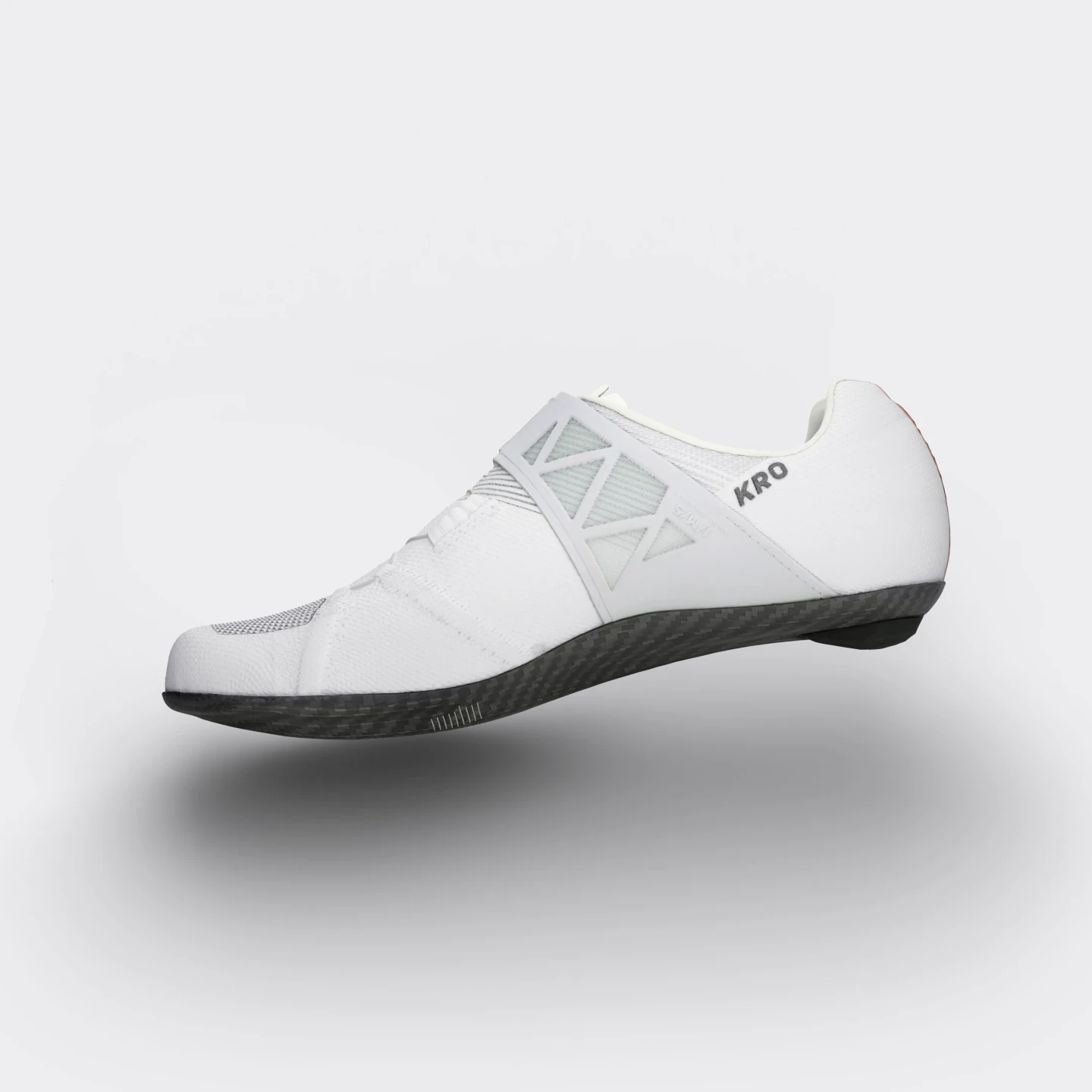 DMT KR0 EVO Superlight Shoe White/Silver - CICLIMATTIO