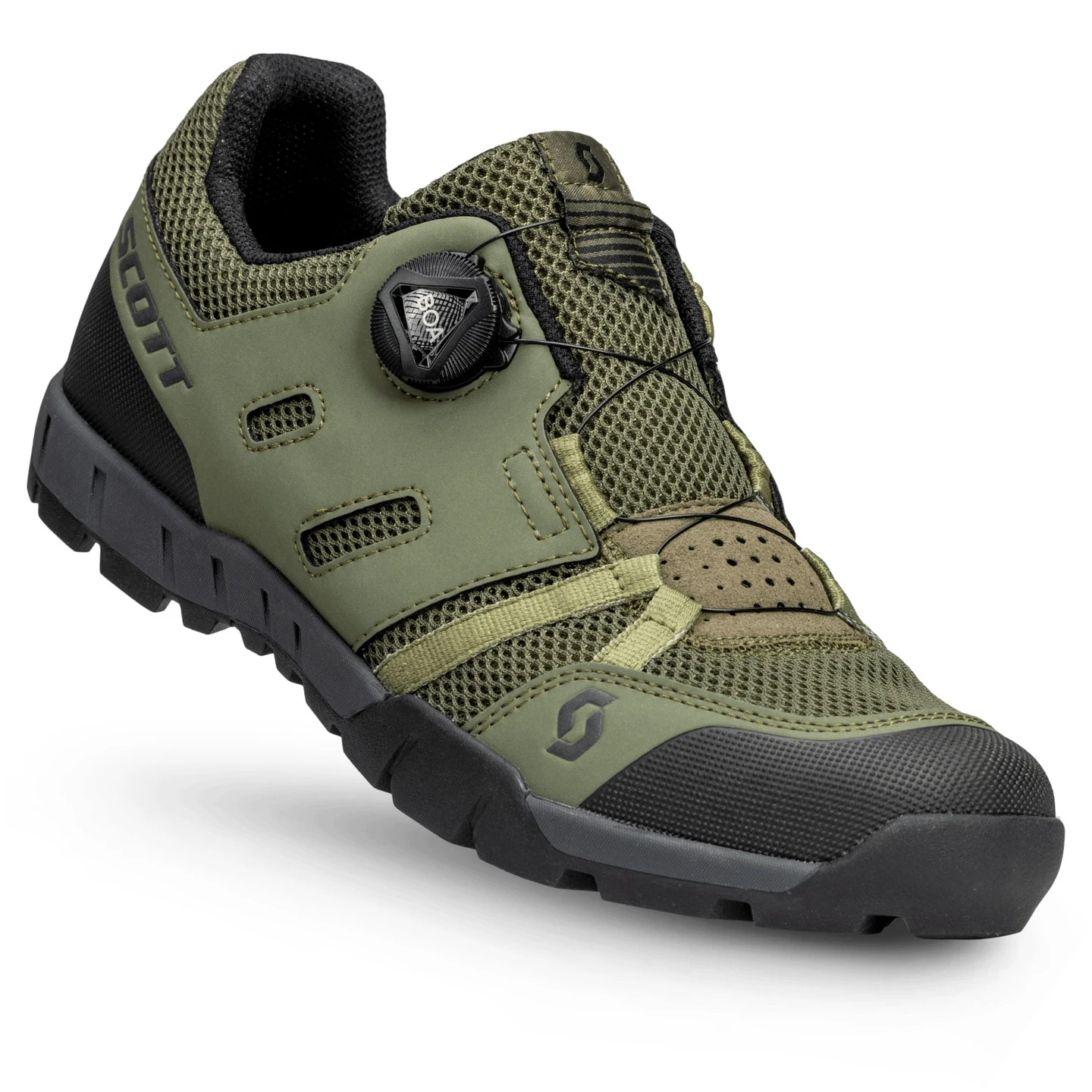 Scott Sport Crus-r Boa Shoe Green CICLIMATTIO