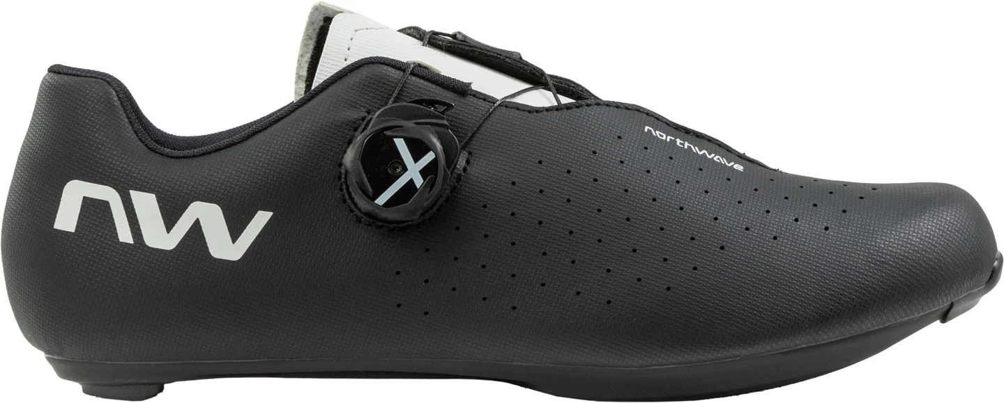 Norhwave Sonic Plus Wide Shoe Black/Light Grey - CICLIMATTIO