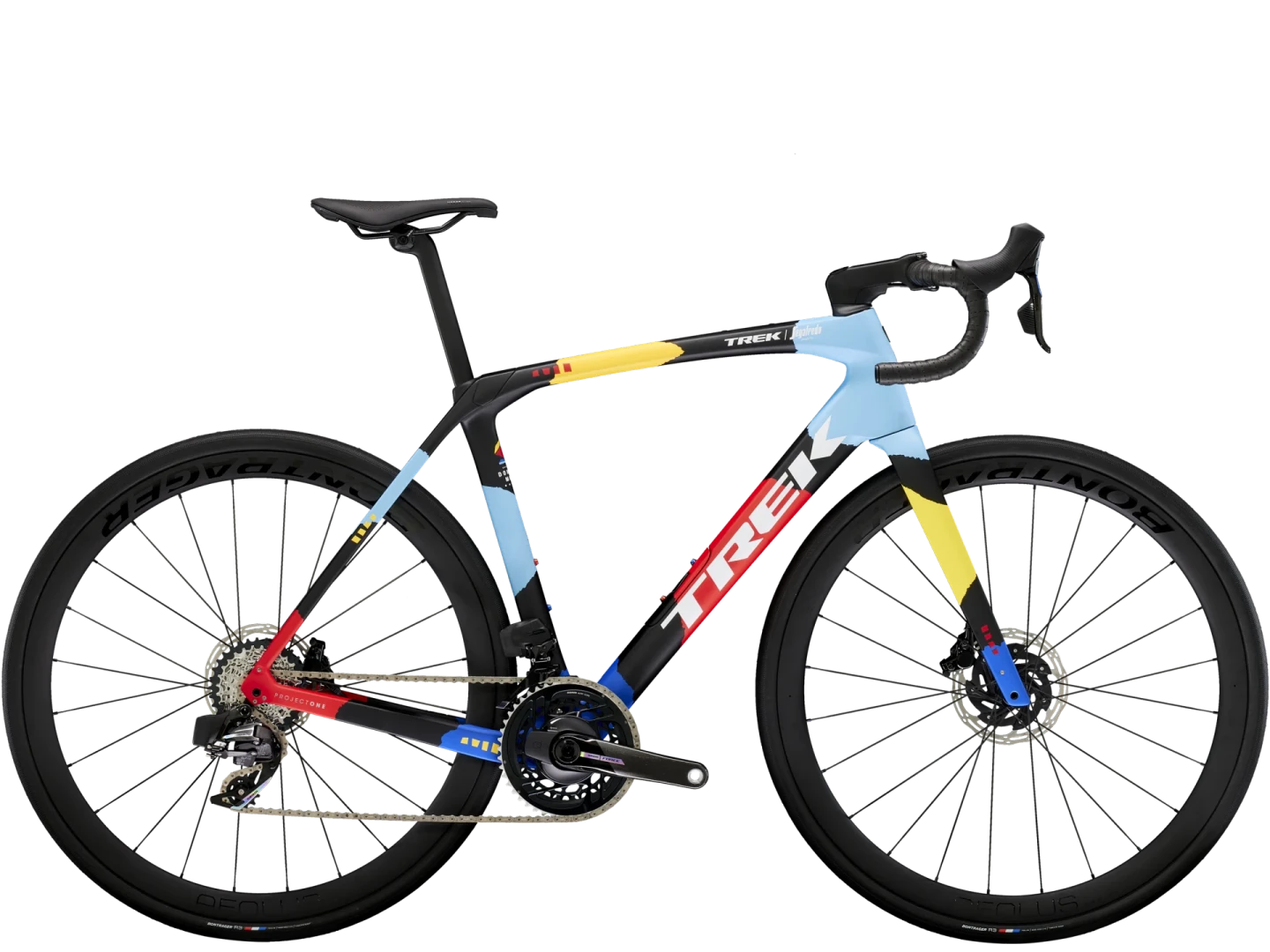 bici da corsa trek Domane SLR AXS Gen4 CICLIMATTIO