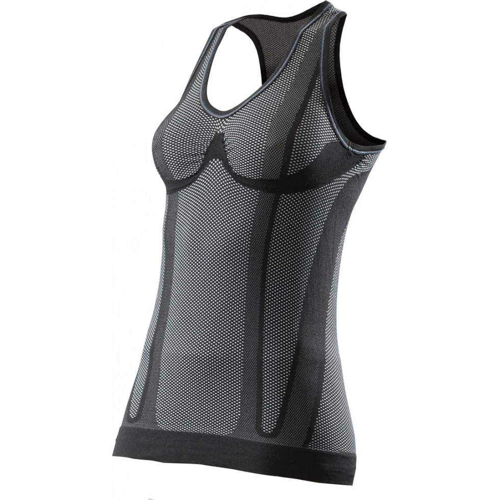 Compression Tank Top for Women - Carbon Gray