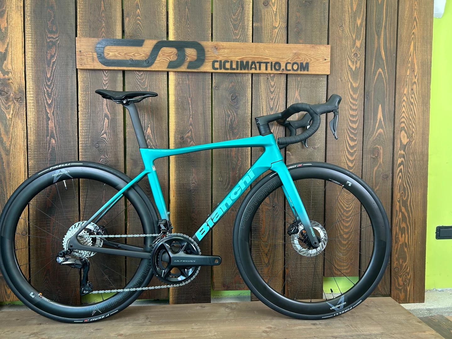 Ultegra Di2 Bici Da Corsa Bianchi Specialissima Dura Ace Copertoni