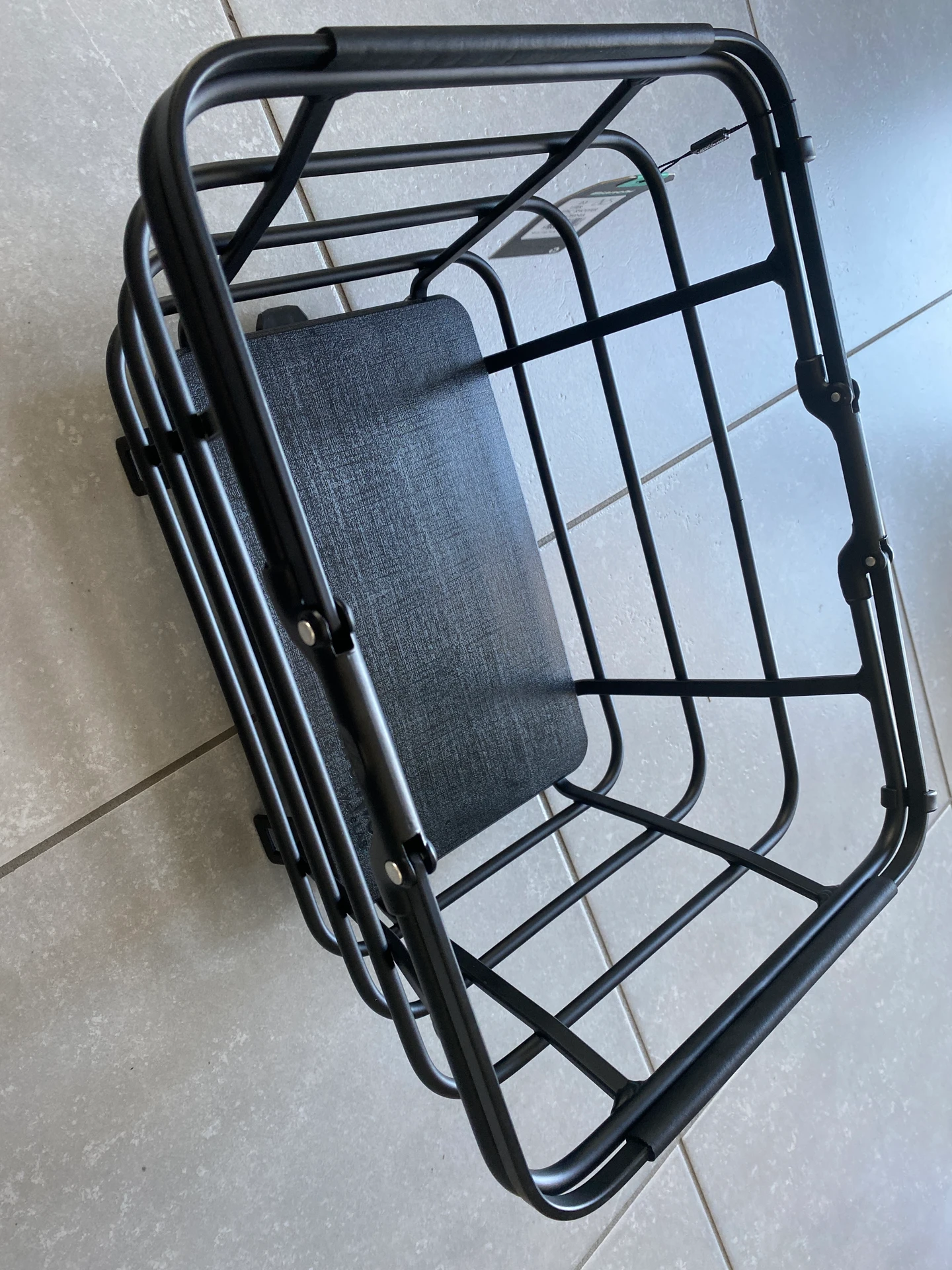 bianchi bicycle basket Hybrid Front Carrier Cargo Rack Bike Baskets by ProSource Bianchi Atranvelo rear aluminium basket