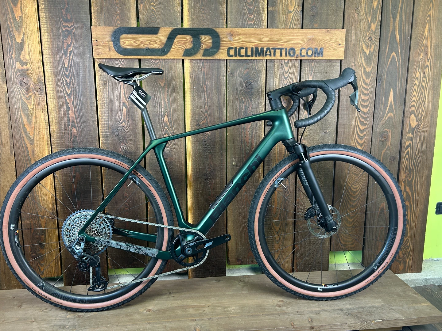 Bianchi Arcadex Pro Rival XPLR AXS Gravel Bike - CICLIMATTIO