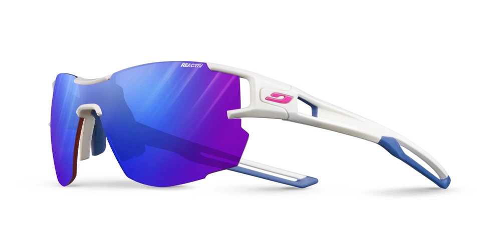 Julbo Aerolite Reactiv 1-3 High Contrast Glasses White/Blue