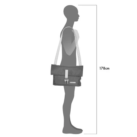 ORTLIEB CITY ブラックバッグ 中型 Ortlieb Twin-City Urban Bag